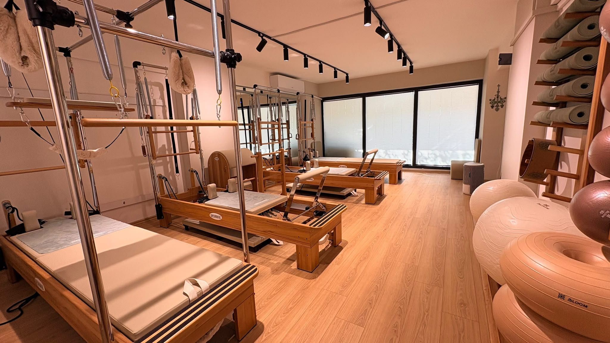The Lumos studio with reformer and cadillac equipment